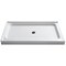 Anzzi Port Base 36 x 48 Corner Shower Pan with Center Drain in Glossy White SB-AZ022R - alternate 1